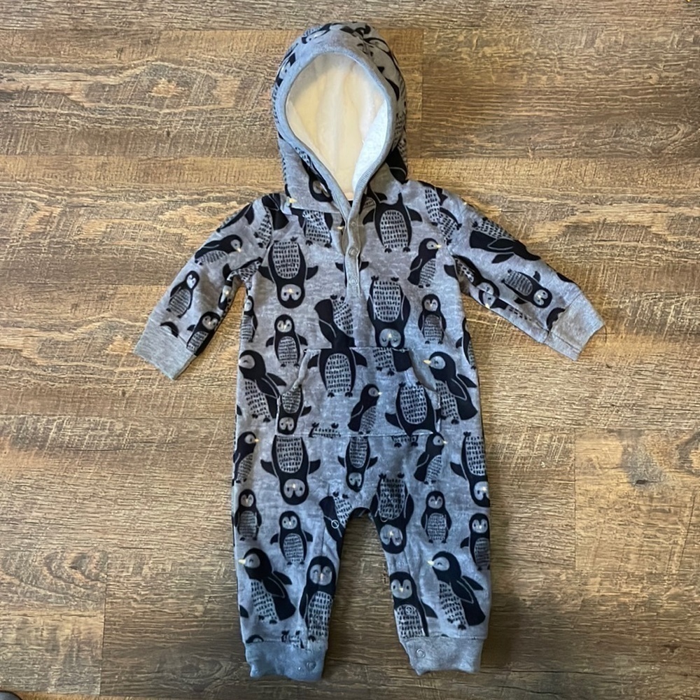 Just One You Carter’s Fleece Sherpa Onesie 6 Months